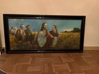 112 x 65 cm, antikes Heiligenbild hinter Glas, Bilderrahmen,Retro Bayern - Großwallstadt Vorschau