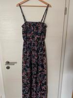 ONLY Maxikleid mit Schlitz schwarz Blümchenmuster Gr. 40 Bayern - Bad Kötzting Vorschau