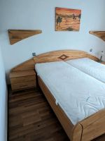 Schlafzimmer/ Schrank/ Bett/ Ehebett/ Holz Bayern - Hohenberg a.d. Eger Vorschau