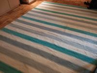 Teppich 160*245 cm Aqua blue gestreift von Kibek Bayern - Effeltrich Vorschau