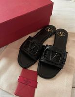 Original Valentino Garavani Leder Sandalen Altona - Hamburg Blankenese Vorschau