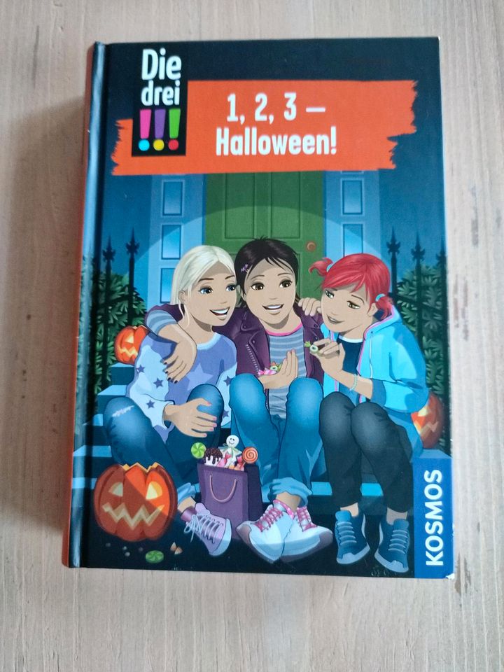 Die drei !!! 1, 2, 3 Halloween Buch, Buch die drei !!! in Biedenkopf