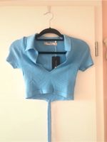 T-shirt / Top babyblau zum binden Bauchfrei Hessen - Seligenstadt Vorschau