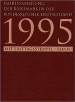 Jahressammlung der Briefmarken der BRD 1995 mit Ersttagsstempel Rheinland-Pfalz - Boppard Vorschau