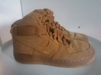 Nike Air Force 1 High Veloursleder Braun Gr. 36 Frankfurt am Main - Fechenheim Vorschau