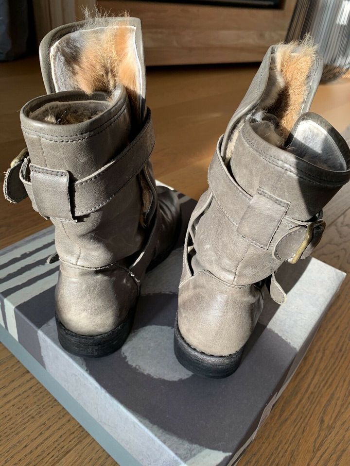 Fiorentini + Baker Biker Boots Gr. 37 gefüttert NEUw in Königstein im Taunus