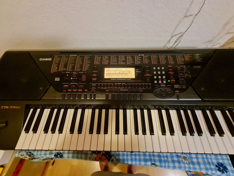 Casio ctk 711ex top