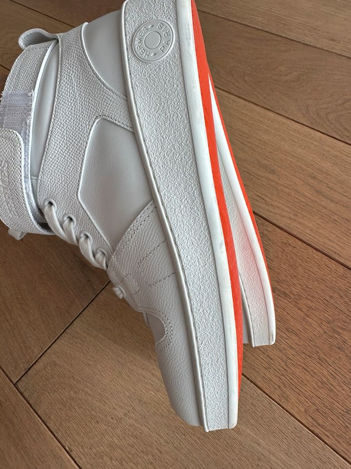 Sneakers Freestyle Hermes Damen, Hermès Gr 38,5, weiss, high in Aaseestadt