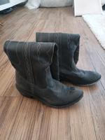 Bronx Cowboystiefel Boots Stiefel  36  schwarz braun used Look Baden-Württemberg - Berg Vorschau