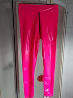 Hochglanz Lack Vinyl Schritt-Zip Leggings Rubber Gr.L pink Schleswig-Holstein - Elmshorn Vorschau