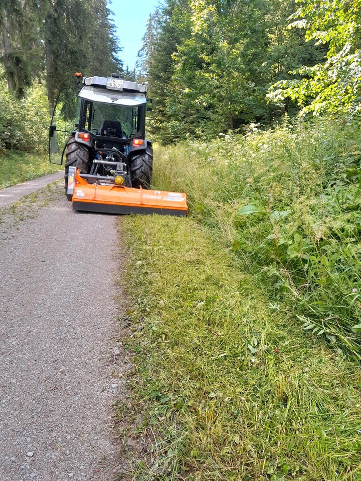 Mulcharbeiten / Mäharbeiten in Eisenbach (Hochschwarzwald)