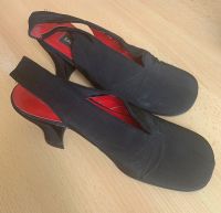 Italienische Sommer Schuhe Gr  35. schwarz mit roter Sohle wie Eimsbüttel - Hamburg Lokstedt Vorschau