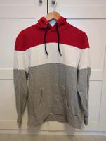 Cooler Hoodie von Esprit, Gr. L, rot-weiss-grau Hessen - Bad Vilbel Vorschau