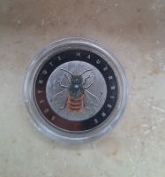 5 Euro Münze Rostrote Mauerbiene 2023 Wunderwelt Insekten Bayern - Fürth Vorschau