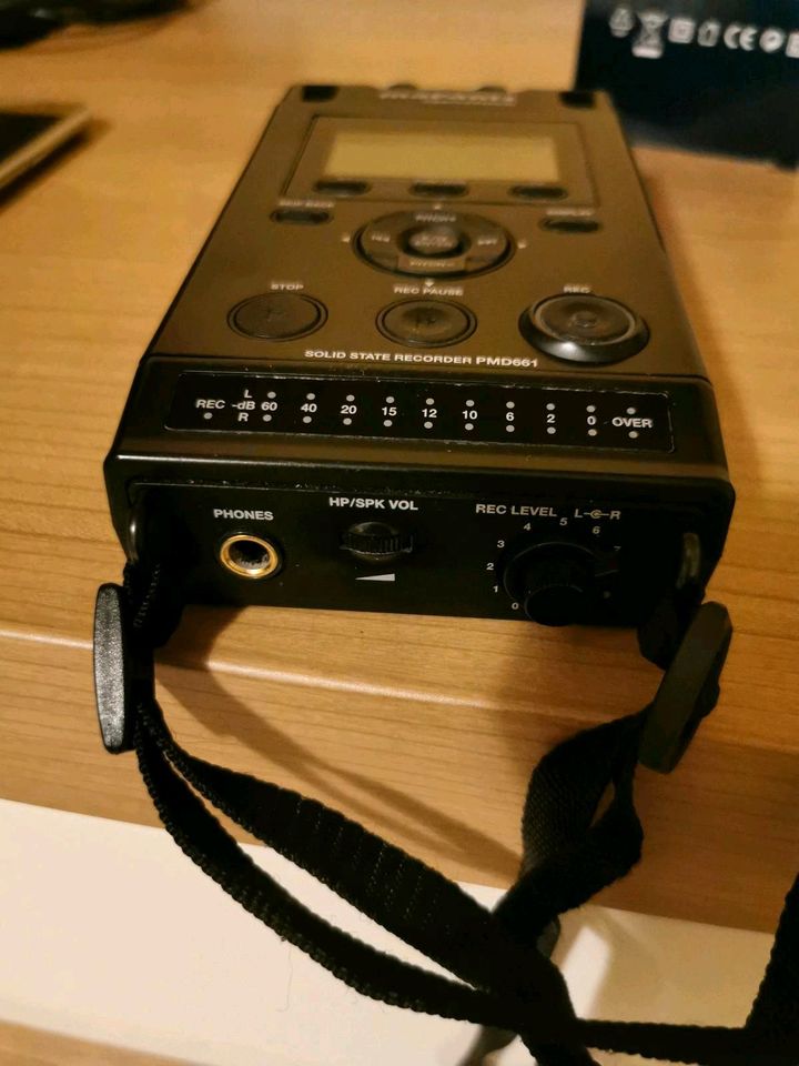 Marantz PMD661 professioneller Solid State XLR-Recorder, SD, trag in Berlin