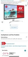 LG Monitor 4 K Thüringen - Schwabhausen Vorschau