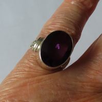 Ring Silber mit Amethyst #A251 Köln - Bayenthal Vorschau