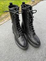 Jane Klaine Stiefel Schnürboots schwarz Gr. 39 nur 1x getragen Brandenburg - Strausberg Vorschau