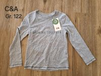 C&A Langarmshirt Gr. 122 grau *NEU m. Etikett* Bayern - Weiden (Oberpfalz) Vorschau