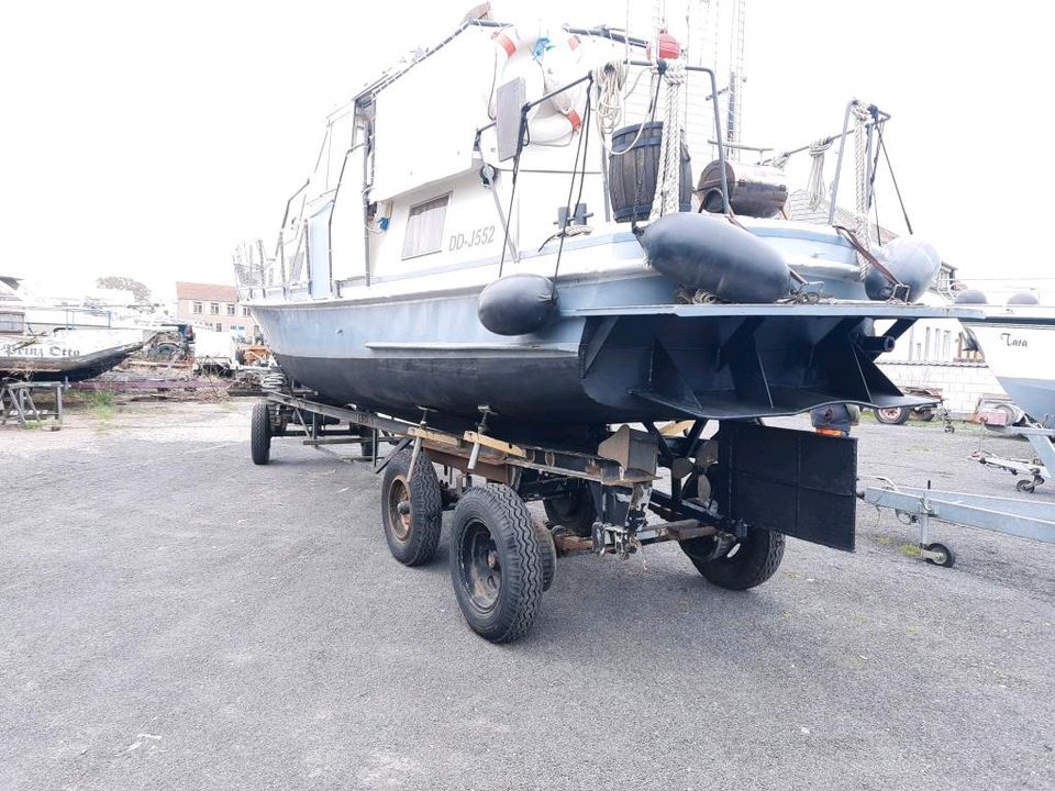 Kajütboot Stahlboot in Frohburg