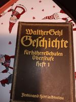 Walter Gehl, Geschichte für höhere Schulen, Oberstufe, HEFT 1 Saarland - Weiskirchen Vorschau