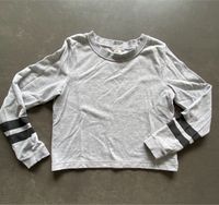 H&M Basic Langarmshirt Shirt Kurzpulli 146 / 152 grau Dithmarschen - Buesum Vorschau