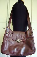 ETIENNE AIGNER Designer Ledertasche Bordeaux #Vintage  #Blogger Baden-Württemberg - Bammental Vorschau