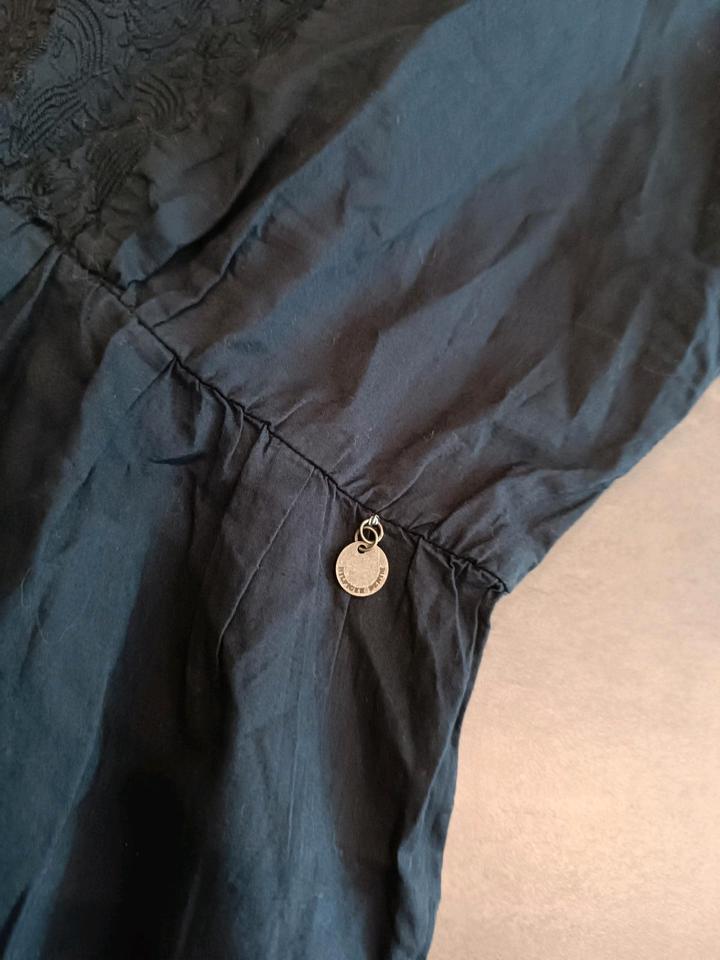 Hilfiger Denim TH Bluse marine xl 42 neuwertig Tunika Shirt in Eisenach