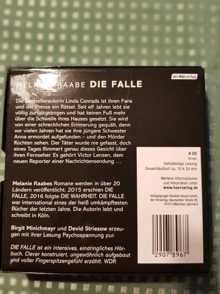 Melanie Raabe Hörbuch "Die Falle" in Glinde