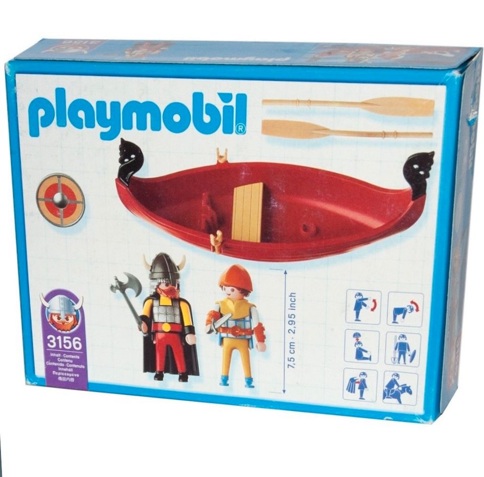 Playmobil 3156 Wikinger Boot in Würzburg