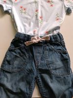 Gr.122 Tolle Sommer Jeans H&M und Shirt Blumen Baden-Württemberg - Achern Vorschau