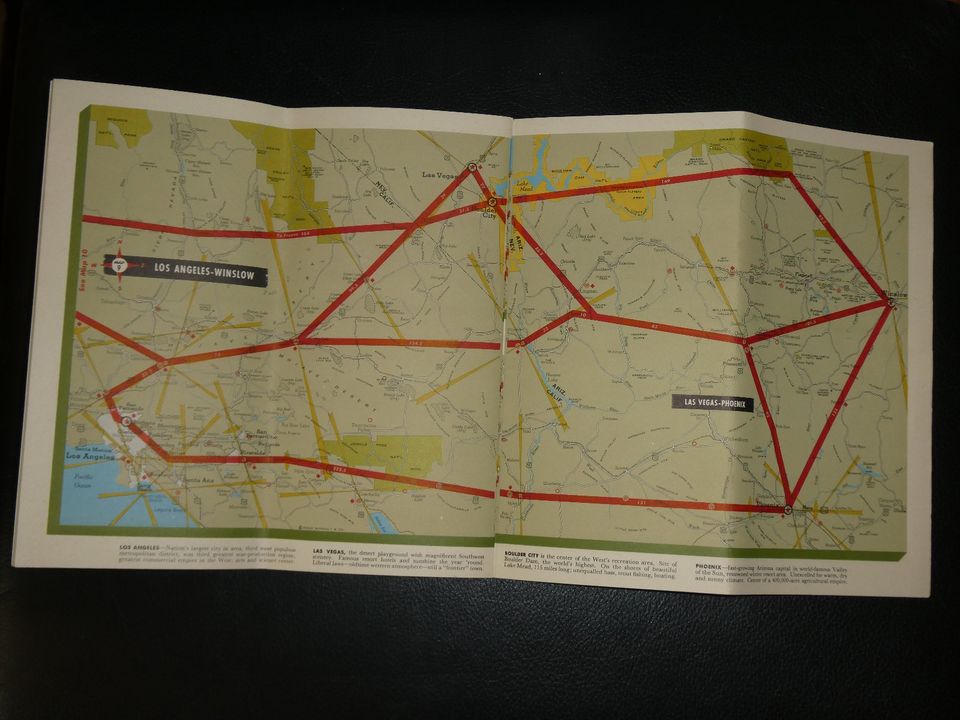 TWA Trans World Airlines International Air Atlas 1945 - rar!! in Baden-Baden