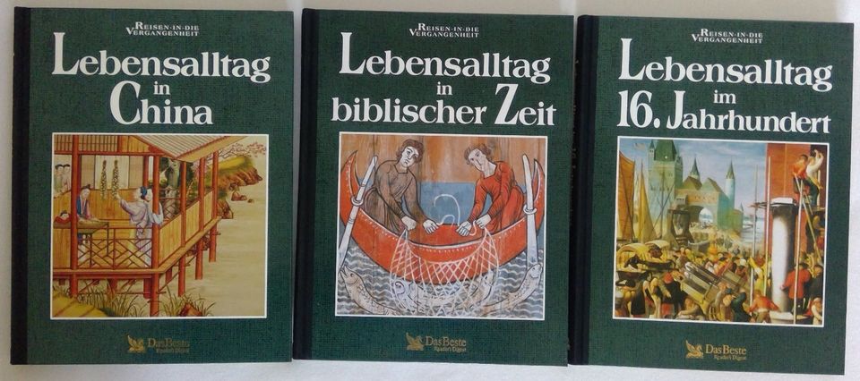 Readers Digest: Reise in die Vergangenheit- Lebensalltag 15 Bände in Donauwörth