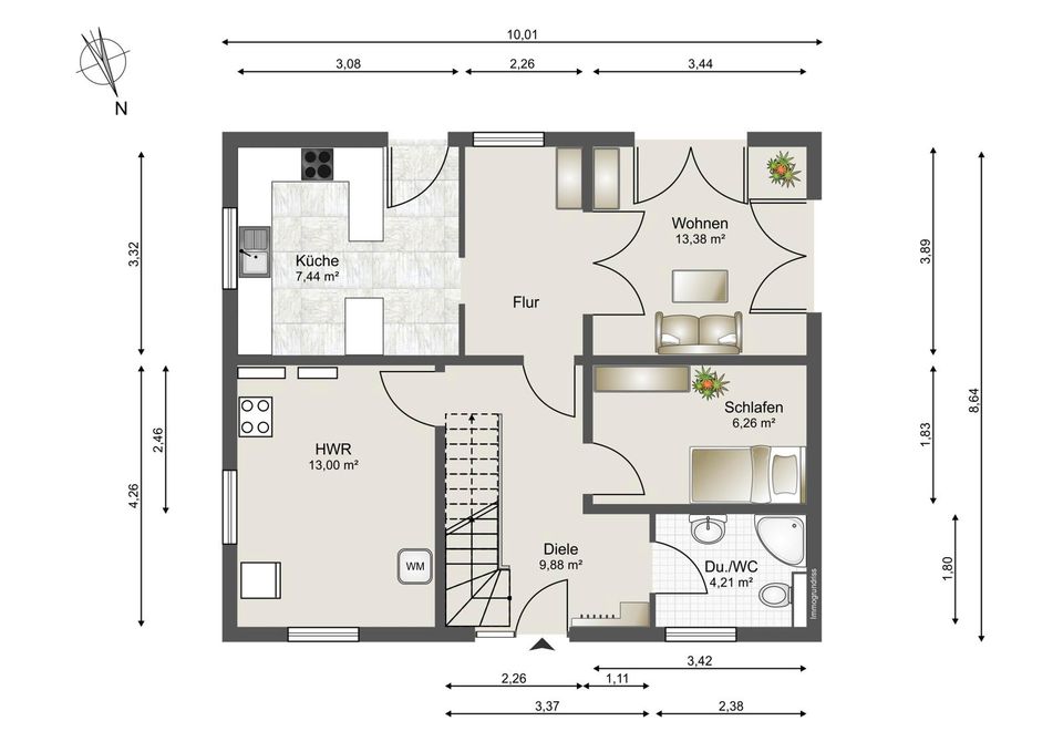 Leben in Wohlfühllage |125 qm Wfl. | Erdwärme |nachhaltig & energieeffizient (A) | sofort verfügbar in Zeuthen