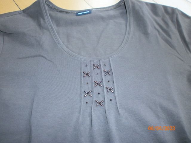 Designer Gerry Weber Damen T-Shirt braun Pailletten Gr. M 40 in Dortmund