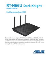 Asus RT-N66U N900 Dark Knight Gigabit Router Bayern - Markt Wald Vorschau