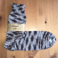 Handgestrickte Socken, Größe 41, Wolle : "multi" Schleswig-Holstein - Ascheberg Vorschau