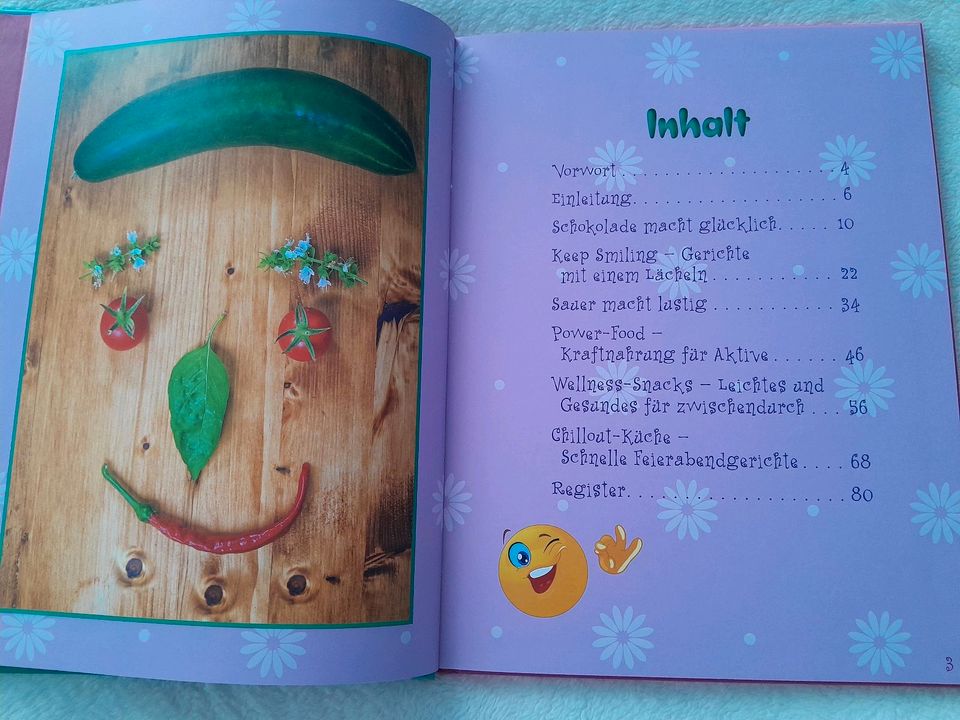 Buch, Happy Food/Gute Laune Gerichte, Rezeptbuch modern in Oberhausen