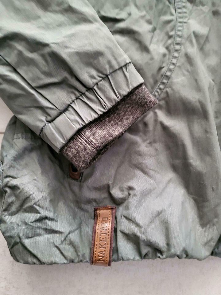 Naketano Übergangsjacke dark green Gr. L in Unterwellenborn