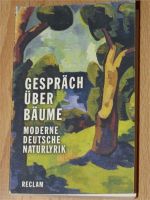 Gespräch über Bäume - Moderne deutsche Naturlyrik, Reclam Saarland - Nalbach Vorschau