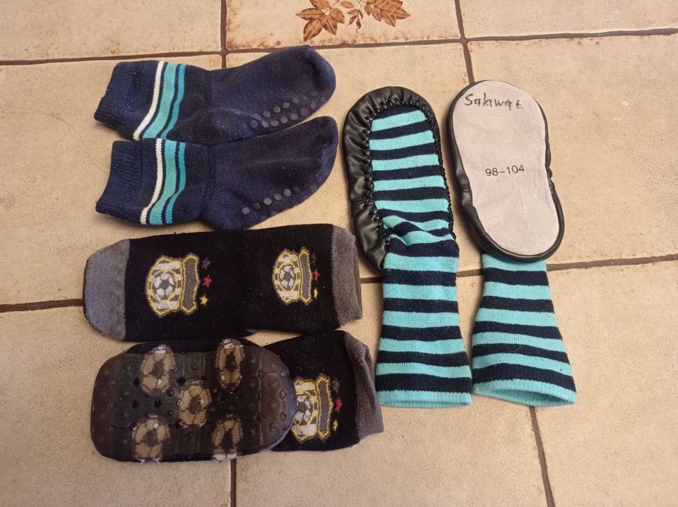 3x Stoppersocken Vollgummisohle ABS-Socken 98-104 MENGENRABATT in Stuttgart