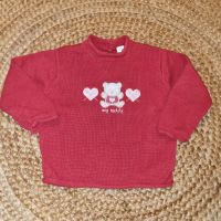 Pullover Mädchenpulli rot Strickpullover Teddy Gr 92 Nordrhein-Westfalen - Sankt Augustin Vorschau