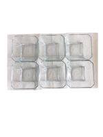 6 Glasschale 10,5X10,5X5,5 cm unbenutzt Bayern - Bobingen Vorschau