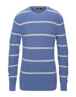 Hackett Herren Baumwolle Pullover Streifen Gr. S hellblau Nordrhein-Westfalen - Winterberg Vorschau