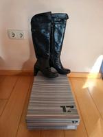 Langschaftstiefel Göertz Schwarz Gr.38 zu verkaufen. Niedersachsen - Westerstede Vorschau