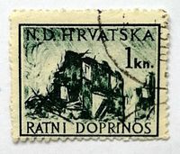 Kroatien, 1943/44, Kriegsbriefmarke, Ratni Doprinos Nordrhein-Westfalen - Lippstadt Vorschau