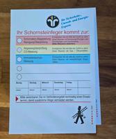 Anmeldezettel Schornsteinfeger ZIV Bayern - Deining Vorschau