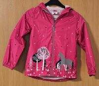 Mädchen Regenjacke Gr 128 rosa mit Einhorn und Reflektoren Nordrhein-Westfalen - Uedem Vorschau