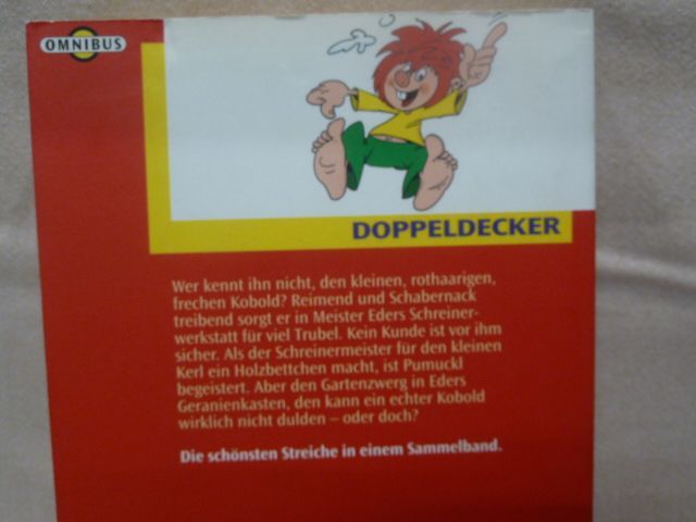 Ellis Kaut Pumuckl Die lustigen Streiche Omnibus - Doppeldecker in Täferrot