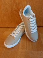 Schuhe Sneaker beige gold Größe 38 ungetragen Frankfurt am Main - Nieder-Eschbach Vorschau